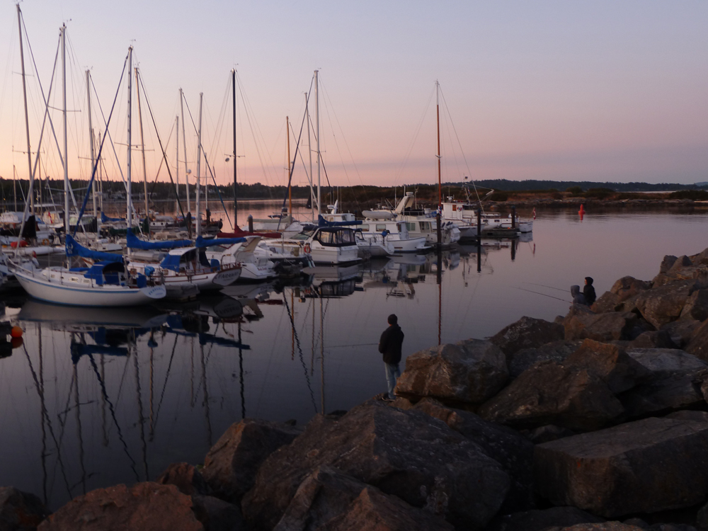 Fisherment at Sunset